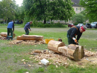 Freiluftbildhauerei 2014 Bild 1: Freiluftbildhauerei 2014